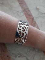 Manchet armband - roestvrij staal/antiallergisch - Nieuw, Handtassen en Accessoires, Ophalen of Verzenden, Nieuw, Staal