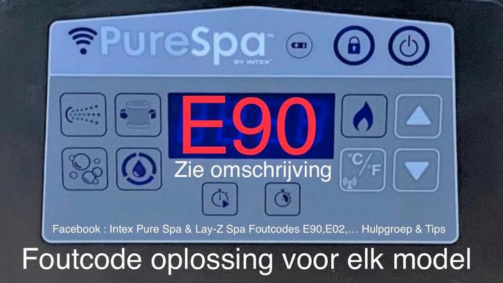 Intex pure spa foutcode E90 oplossing & montage/tips video, Tuin en Terras, Bubbelbaden en Hottubs, Nieuw, Opblaasbaar, Filter