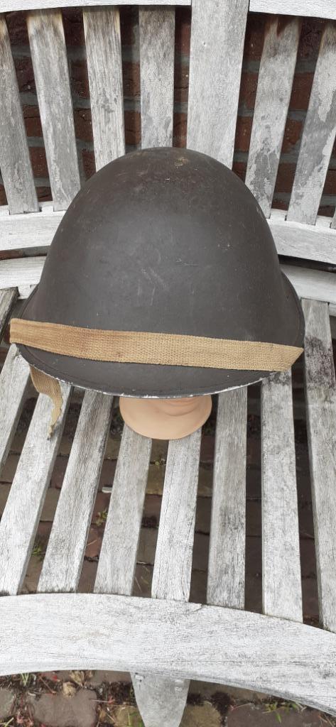 Britse MK4 helm 1945, Verzamelen, Militaria | Tweede Wereldoorlog, Landmacht, Helm of Baret, Verzenden
