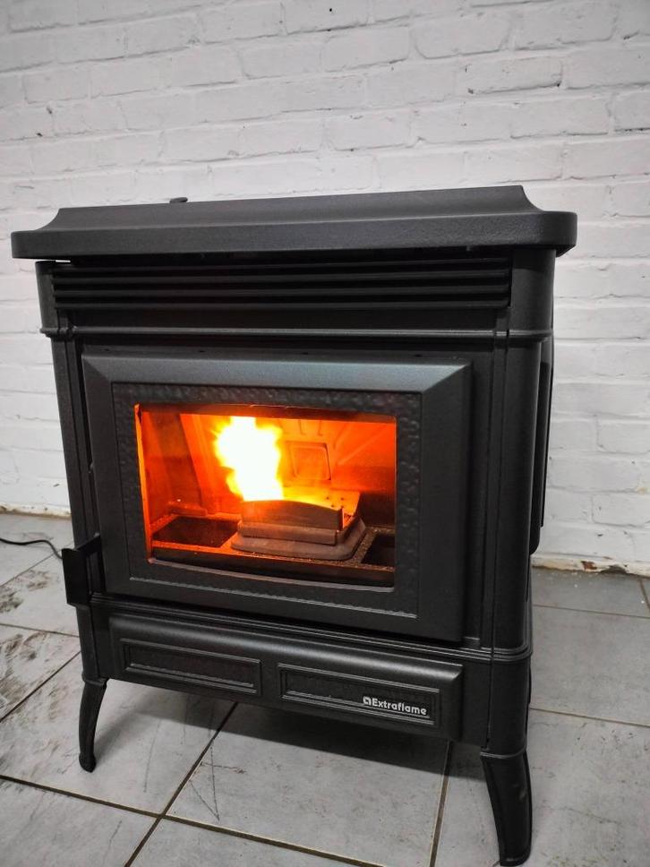 retro look pelletkachel nieuwstaat met garantie, Huis en Inrichting, Overige Huis en Inrichting, Ophalen of Verzenden