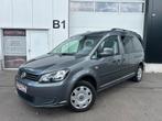 Volkswagen Caddy Maxi 1.6 TDI Dubble Cabine, Auto's, Stof, Zwart, Bedrijf, Euro 5