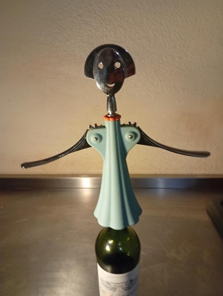 Anna G. d'Alessi kurkentrekker, een iconisch ontwerp gemaakt, Antiek en Kunst, Antiek | Keukengerei, Ophalen