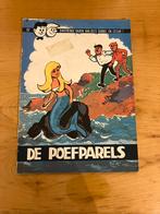 Dees Dubbel en Cesar nr 6 - De poefparels - 1e druk 1966., Boeken, Gelezen, Eén stripboek, Ophalen of Verzenden, Rik