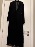 Lange transparante blouse/vest - Zapa, Kleding | Dames, Gelegenheidskleding, Maat 38/40 (M), Overige typen, Zwart, Ophalen of Verzenden