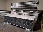 GOEDKOOP! Sandwichpanelen(€22,5/m² en €24/m²): Wand/dak (40), Nieuw, Minder dan 5 m², Metaal, Grijs