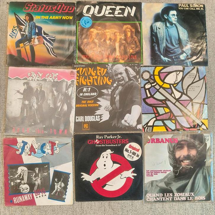 7" single's, CD & DVD, Vinyles | Rock, Comme neuf, Rock and Roll, Enlèvement