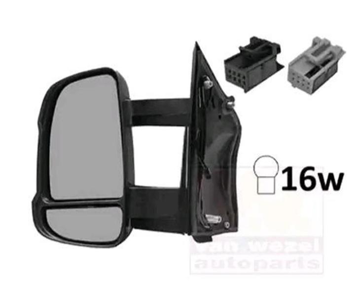 Buitenspiegel Fiat, Peugeot, Citroen, Links, Elektrisch,, Caravans en Kamperen, Mobilhome-accessoires