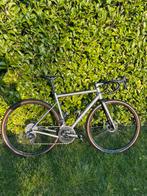 Gravel bike te koop maat 54 titanium, Fietsen en Brommers, Ophalen