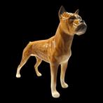 Porseleinen boxerfiguur van Goebel — Jaar 1968, Verzamelen, Dierenverzamelingen, Ophalen of Verzenden, Zo goed als nieuw, Hond of Kat