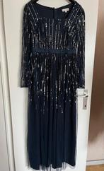 Heel mooie donkerblauwe jurk maat 42, Vêtements | Femmes, Comme neuf, Taille 42/44 (L), Enlèvement ou Envoi