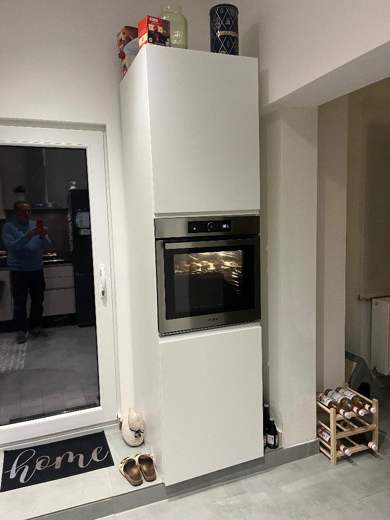 Cuisine, Composite, Enlèvement, Utilisé, Crème