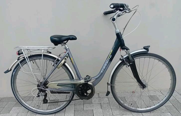 Damesfiets alu Gazelle Medeo 28inch 8speed maat49NWP 799€🚴‍, Fietsen en Brommers, Fietsen | Dames | Damesfietsen, Gebruikt, Gazelle