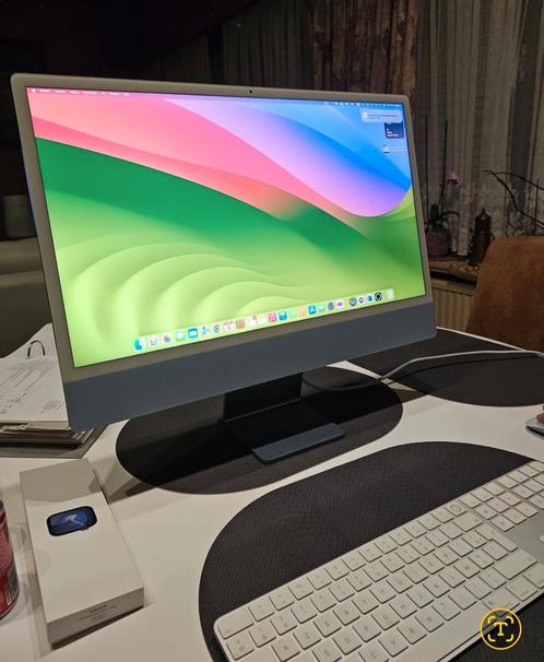Apple iMac 24" M3 16GB/512GB, Computers en Software, Monitoren, Zo goed als nieuw, Ophalen
