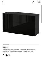Ikea dressoir, Avec tiroir(s), 100 à 150 cm, Chêne, 25 à 50 cm