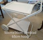 Serveerwagentje, Ophalen, Gebruikt