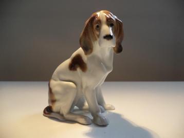1920-'30 hond Karl Ens Porcelain Dog Figurine art deco hound beschikbaar voor biedingen