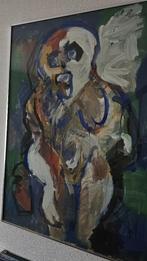 Groot werk Karel Appel 1952 gesigneerd, Antiek en Kunst, Kunst | Schilderijen | Klassiek, Ophalen