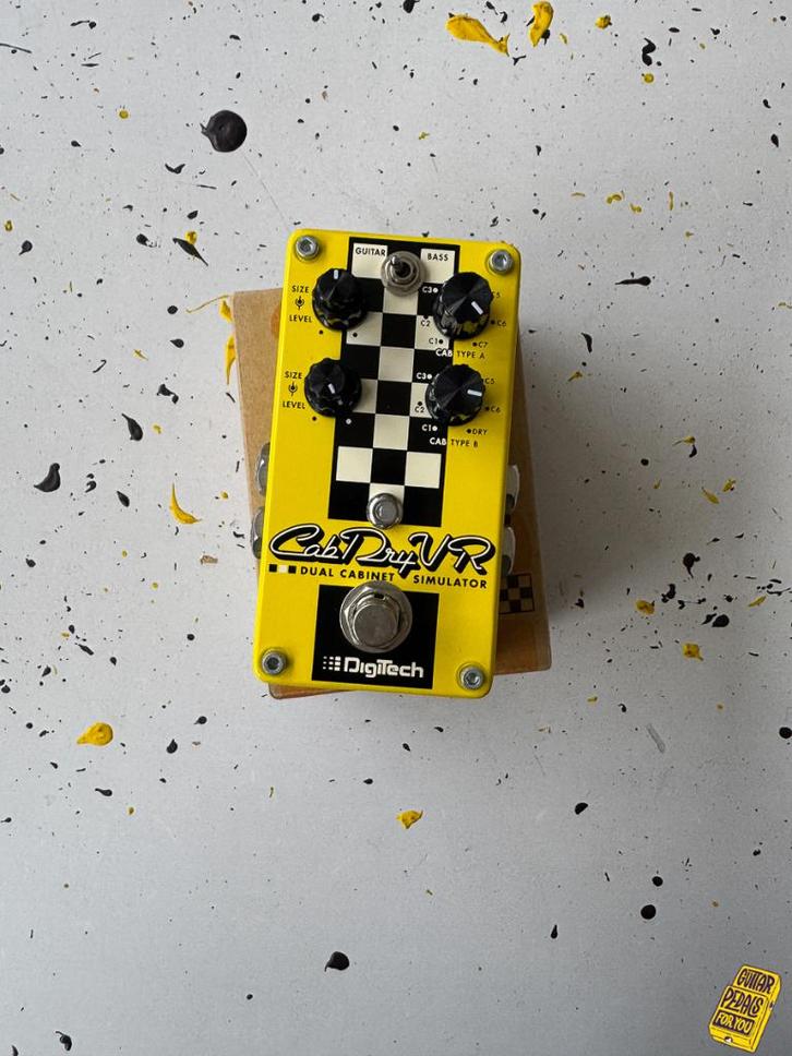 DigiTech CabDryVR Dual Cabinet Simulator, Muziek en Instrumenten, Effecten, Zo goed als nieuw, Distortion, Overdrive of Fuzz, Overige typen