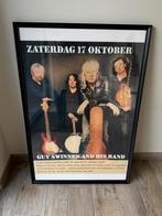 Poster in kader Guy Swinnen and his band - Tielen, Verzamelen, Ophalen, Zo goed als nieuw