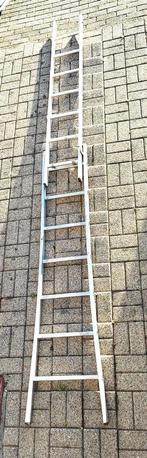 ALU DUBBELE LADDER 14 treden, Ophalen, Gebruikt, Ladder, 2 tot 4 meter