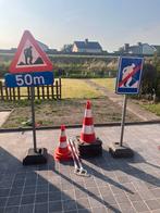 Verkeersborden en kegels, Ophalen, Gebruikt