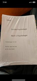 Boeken 1e bachelor psychologie, Boeken, Gelezen, Ophalen of Verzenden, Hoger Onderwijs