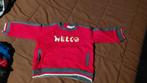 Rode sweater  maat 18 maand HELLO, Ophalen of Verzenden, Nieuw
