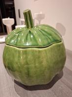 Grande soupière citrouille . Barbotine.  Céramique, Enlèvement ou Envoi