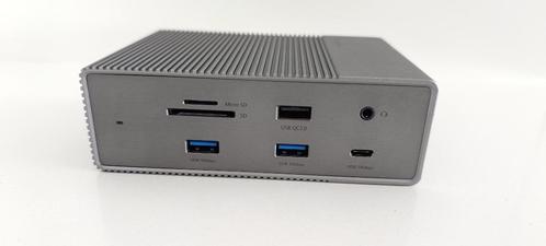 HyperDrive GEN2 18-Port USB-C Docking (nieuwstaat), Informatique & Logiciels, Stations d'accueil, Comme neuf, Hub USB, Enlèvement