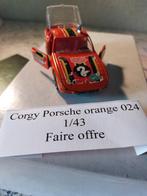 Porsche Corgi oranje, Ophalen of Verzenden, Gebruikt