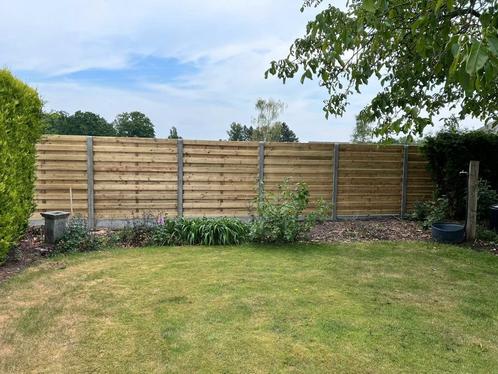houten tuinscherm, Tuin en Terras, Schuttingen, Nieuw, 1 tot 2 meter, Ophalen of Verzenden