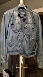 Dames lederen jas, Vêtements | Femmes, Vestes | Été, Enlèvement ou Envoi, Comme neuf, Bleu