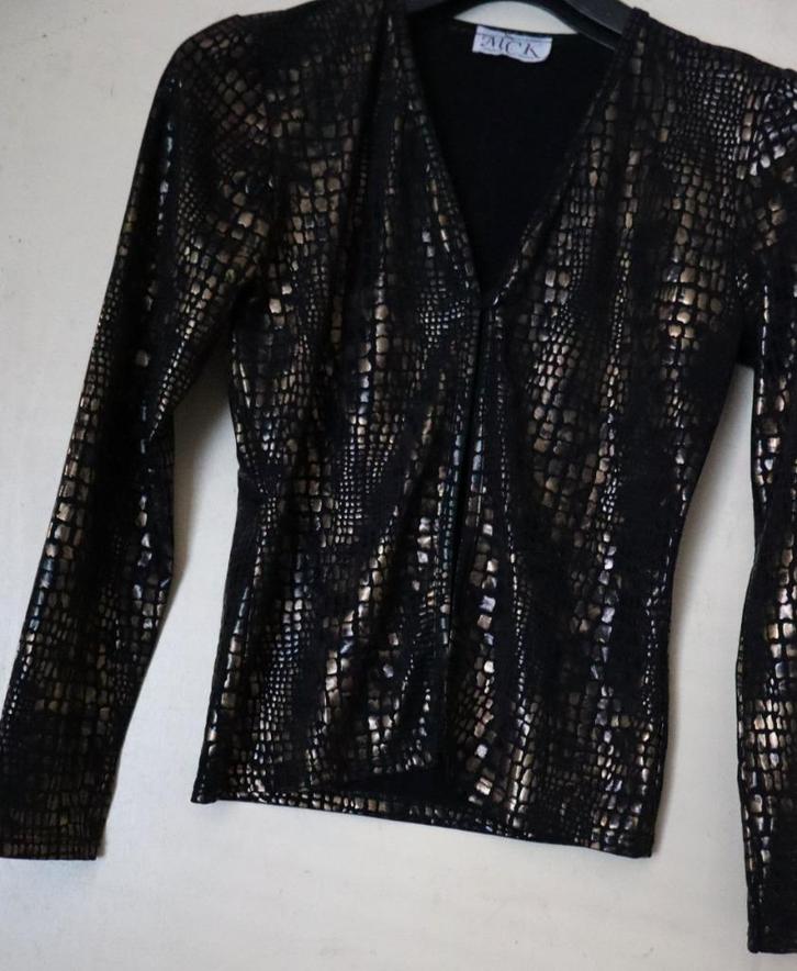 Blouse élégante de la marque MCK Paris, Vêtements | Femmes, Blouses & Tuniques, Comme neuf, Taille 36 (S), Autres couleurs, Enlèvement ou Envoi