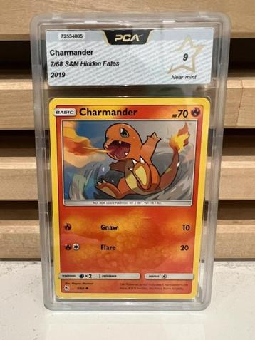 Pokemon Charmander Hidden Fates 7/68 English beschikbaar voor biedingen