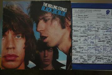 lp vinyl " Black and blue"