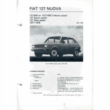 Fiat 127 Nuova Vraagbaak losbladig 1977-1979 #2 Nederlands