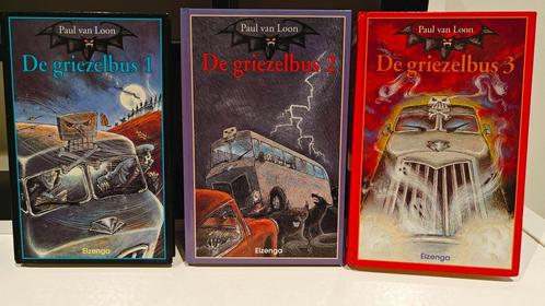 Paul van Loon - De griezelbus 1-2-3, Livres, Livres pour enfants | Jeunesse | 10 à 12 ans, Comme neuf, Fiction, Enlèvement ou Envoi