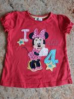 Minnie tshirt 4 jaar maat:104  (35), Kinderen en Baby's, Kinderkleding | Maat 104, Meisje, Ophalen of Verzenden, Zo goed als nieuw