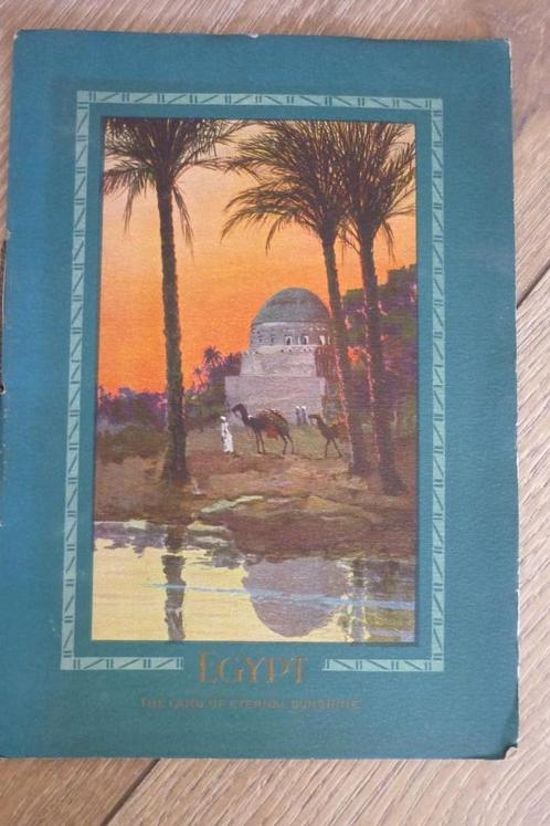 Oude reisgids Egypte 1931, Boeken, Reisgidsen, Zo goed als nieuw, Reisgids of -boek, Afrika, Overige merken, Ophalen of Verzenden