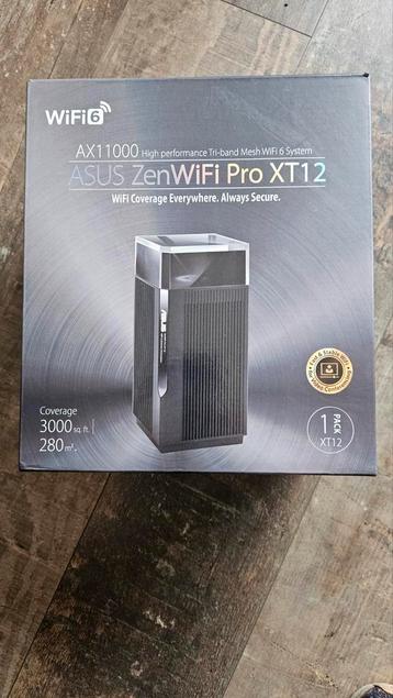 Routeur Wi-Fi Asus XT12 noir, Enlèvement ou Envoi, Comme neuf, Routeur