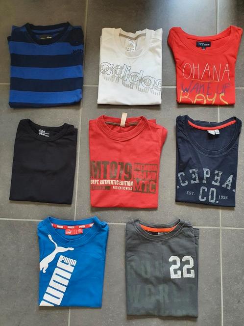 T-shirten zonder mouwen - maat 140, Kinderen en Baby's, Kinderkleding | Maat 140, Zo goed als nieuw, Jongen, Shirt of Longsleeve