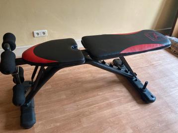 Fitness bank bench Domyos: verstelbaar, max 250kg beschikbaar voor biedingen