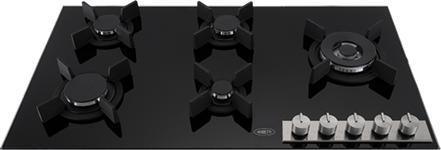 Gaskookplaat 5-pits incl. wok- en sudderbrander/ 90cm, Elektronische apparatuur, Kookplaten, Nieuw, Inbouw, Gas, 5 kookzones of meer