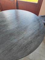 Ronde tafel, Huis en Inrichting, Tafels | Eettafels, Ophalen, Kunststof, Rond, Zo goed als nieuw