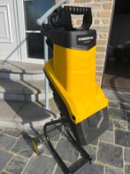 Hakselaar 1 maand oud en 1 keer gebruikt, Tuin en Terras, Hakselaars, Ophalen, Zo goed als nieuw, Elektrisch, Met opvangbak