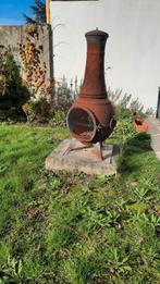 Tuinhaard in gietijzer., Tuin en Terras, Ophalen