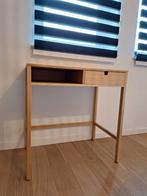 Ikea Nordkisa bamboe toilettafel en 2 nachtkastjes, Comme neuf, Enlèvement, Bureau