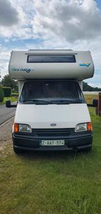 Ford Transit 2.5TD 1993 Airco Zeer mooi 76.000km Camper, Jusqu'à 5, Entreprise, 5 à 6 mètres, Diesel