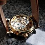 Skeleton horloge handwinder, Handtassen en Accessoires, Horloges | Heren, Ophalen of Verzenden, Zo goed als nieuw