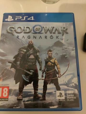 Ragnarok God of War ps4-spel beschikbaar voor biedingen